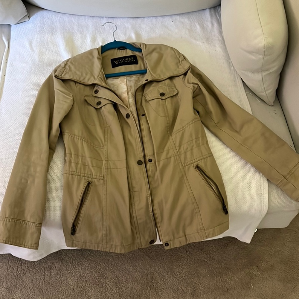 Size S Guess Tan Jacket